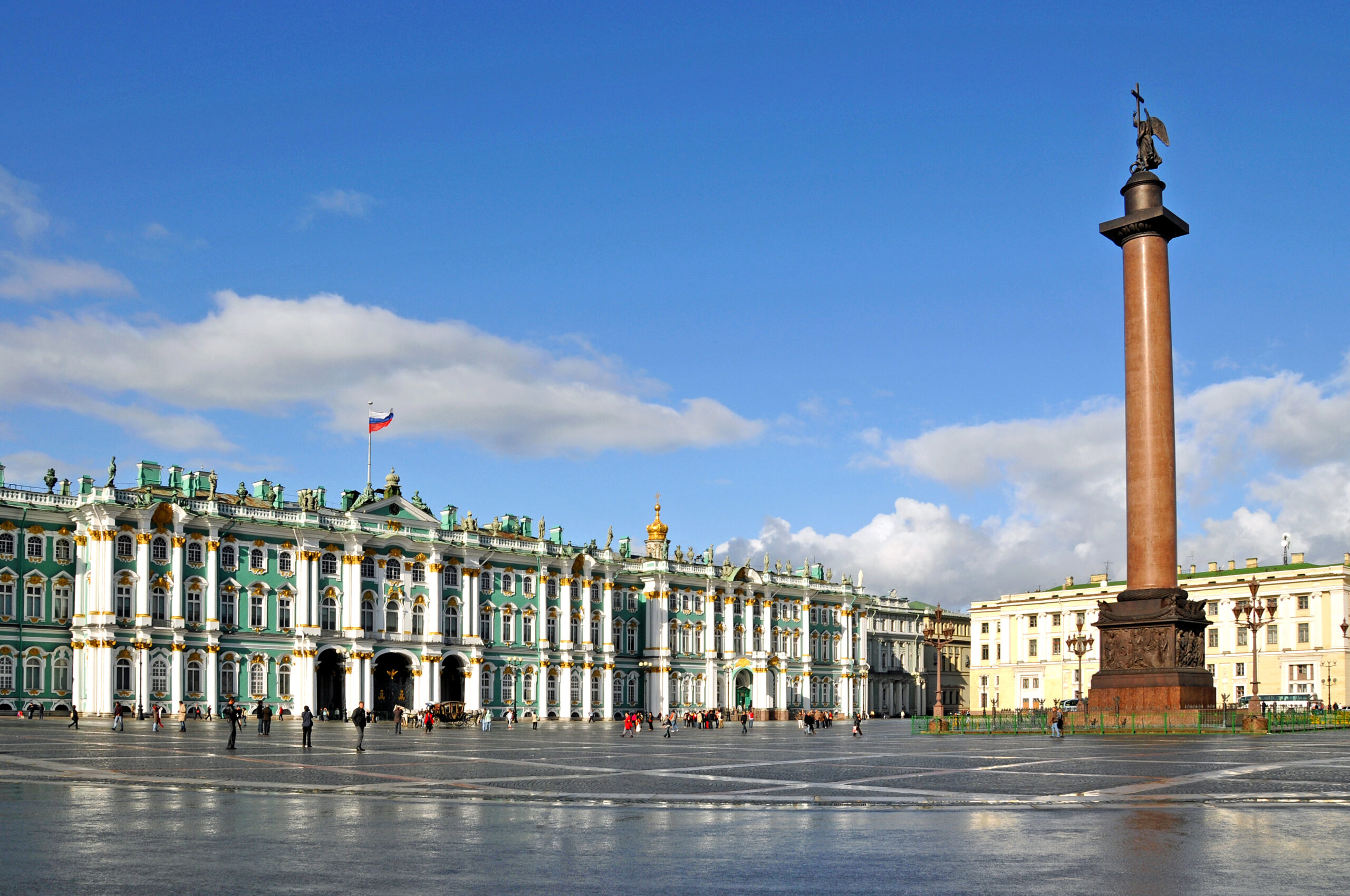Picture of the Winter Palace in St. Petersburg