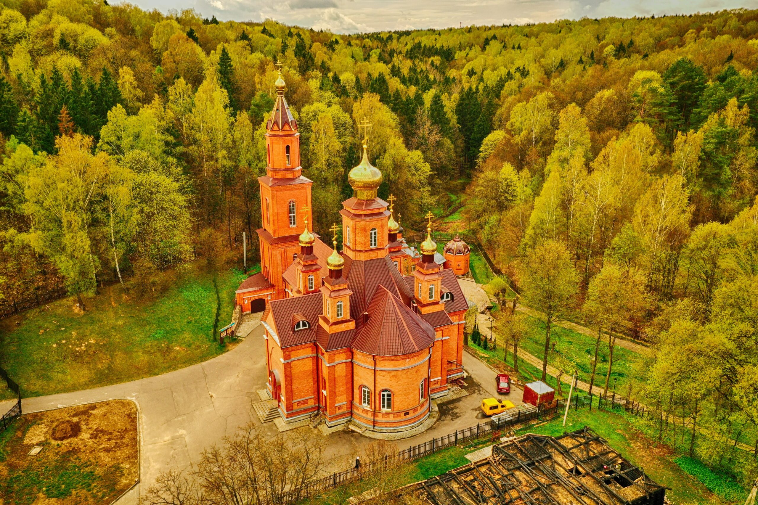 an old building in Belarus