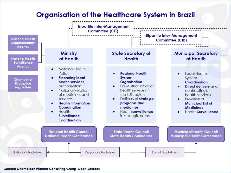 Healthcare system of Brazil Organisation of the Healthcare System in Brazil