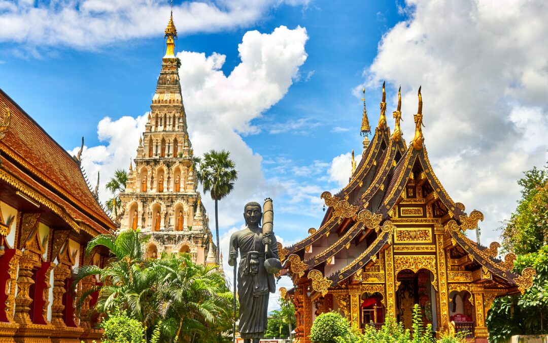 Thais temple on a sunny day