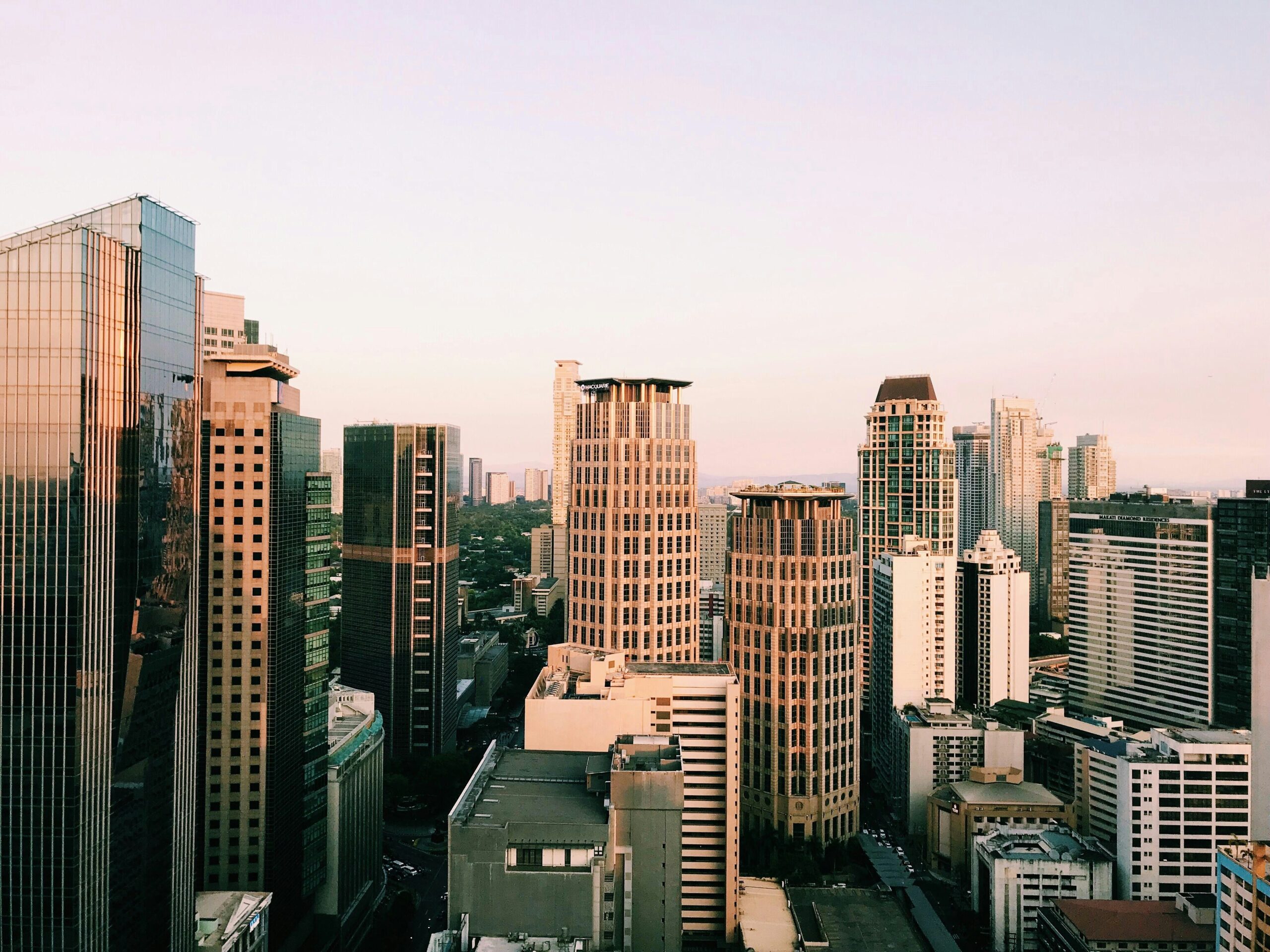 A picture of Makati City in Manila, Philippines