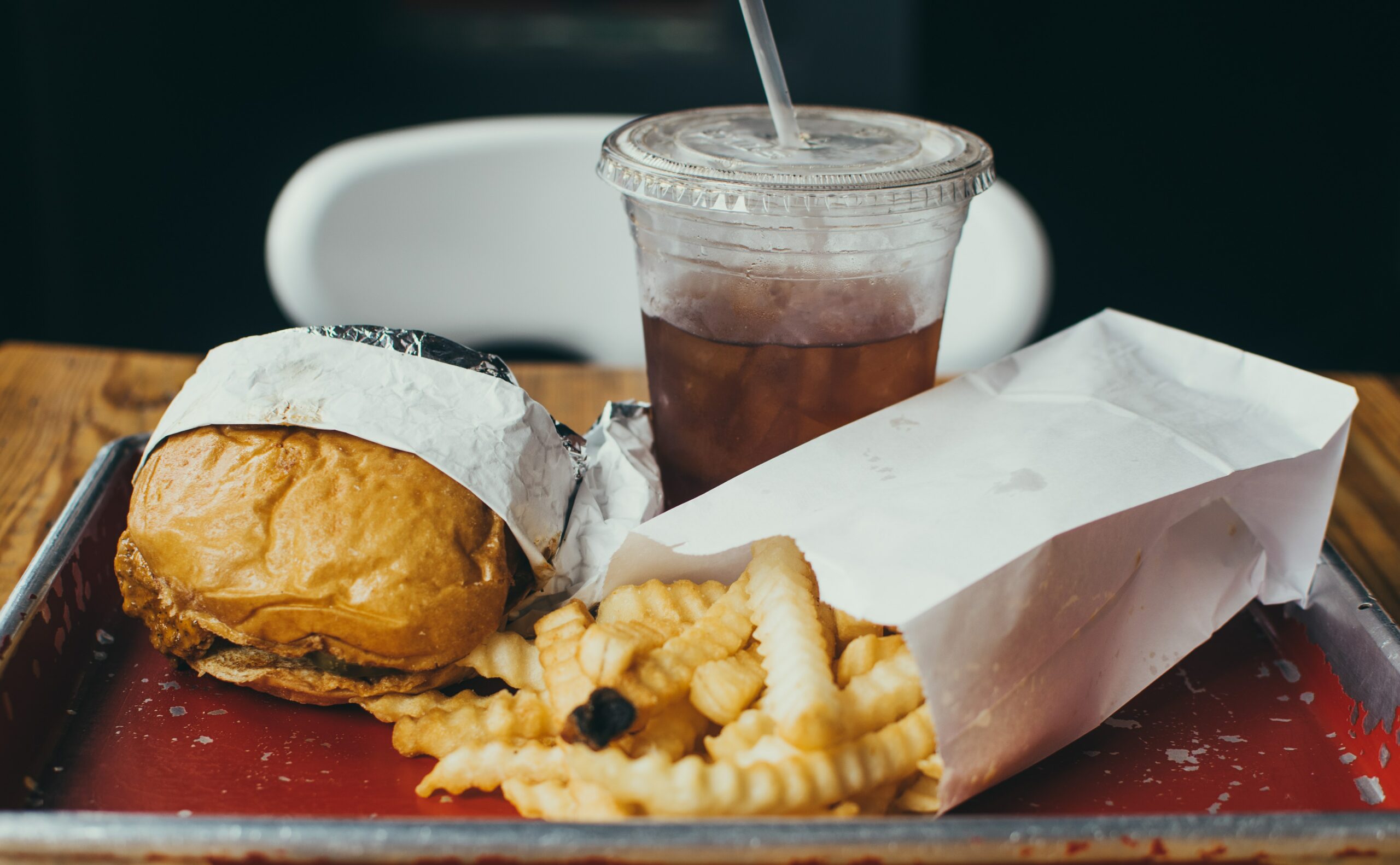 Platter of Fast food