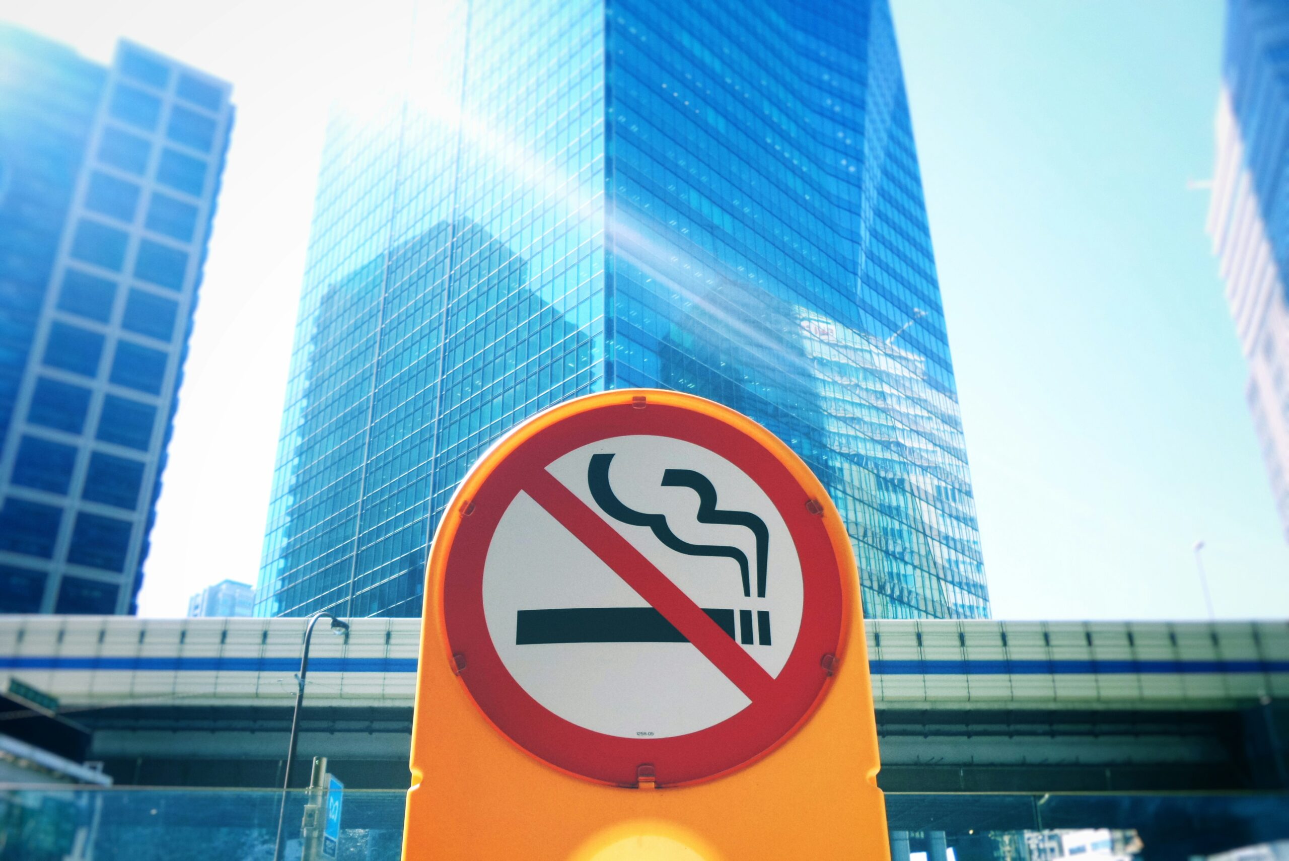 Global Quit Smoking Drugs Market A picture of a no smoking sign