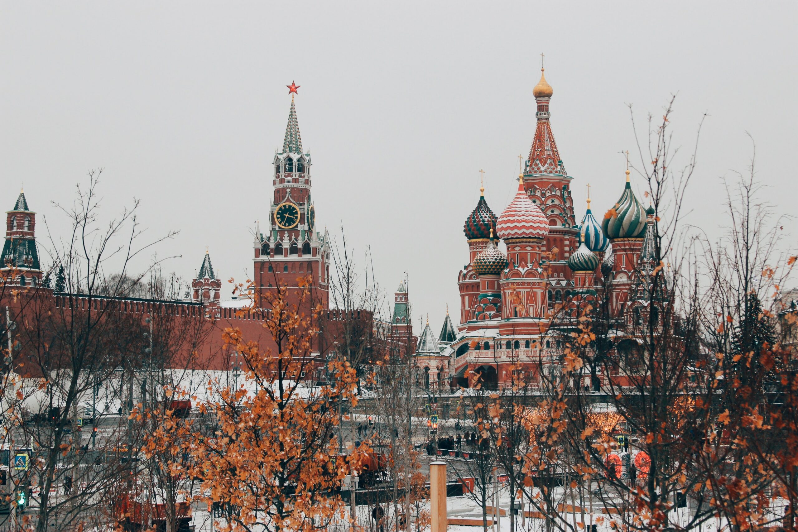 St. Basil's Cathedral in Winter