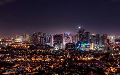 Philippines at night