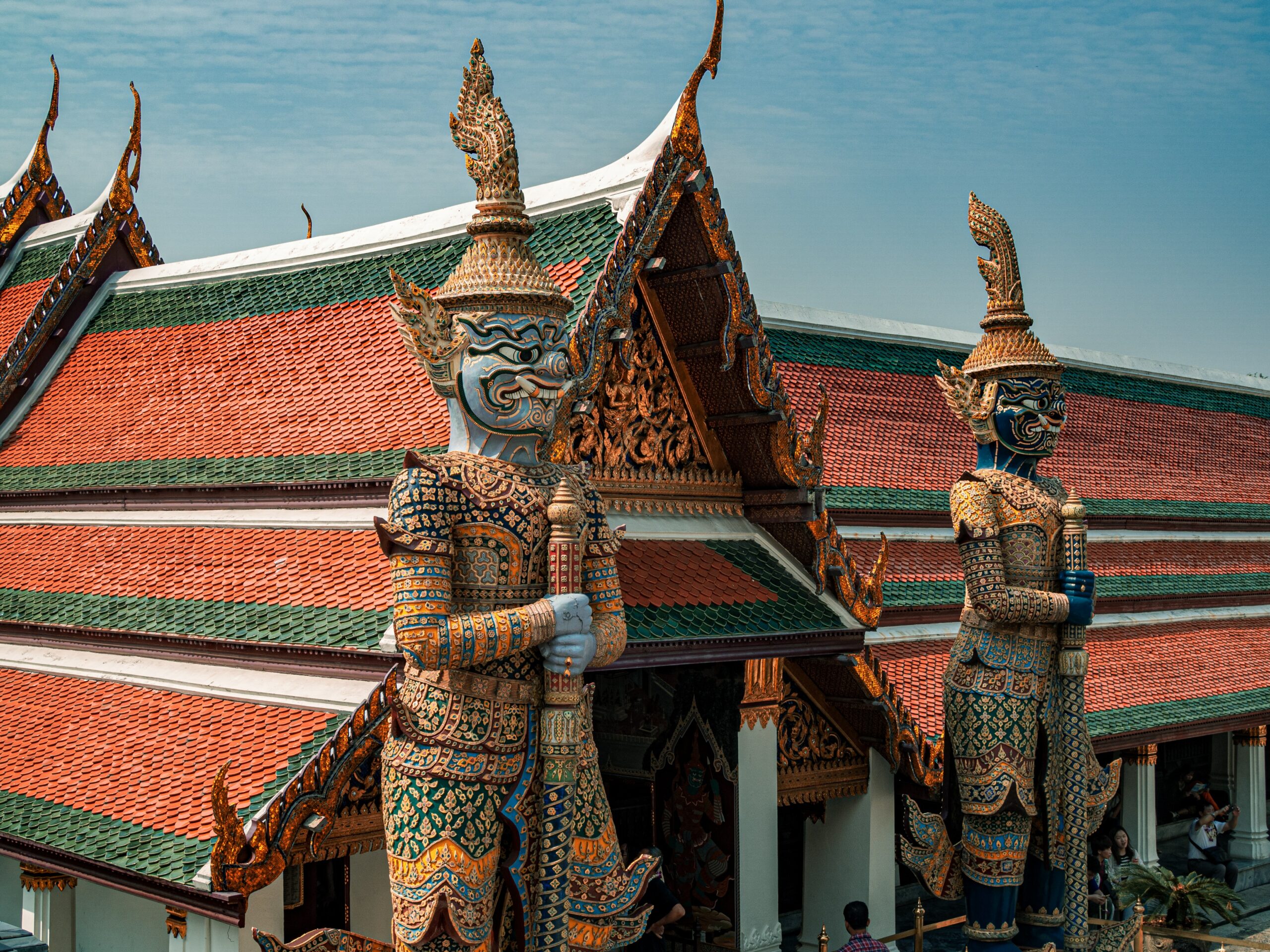Photo of Royal Palace Roof in Bangkok Thailand