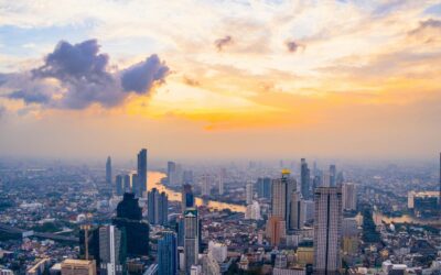 Skyscraper in Bangkok, Thailand